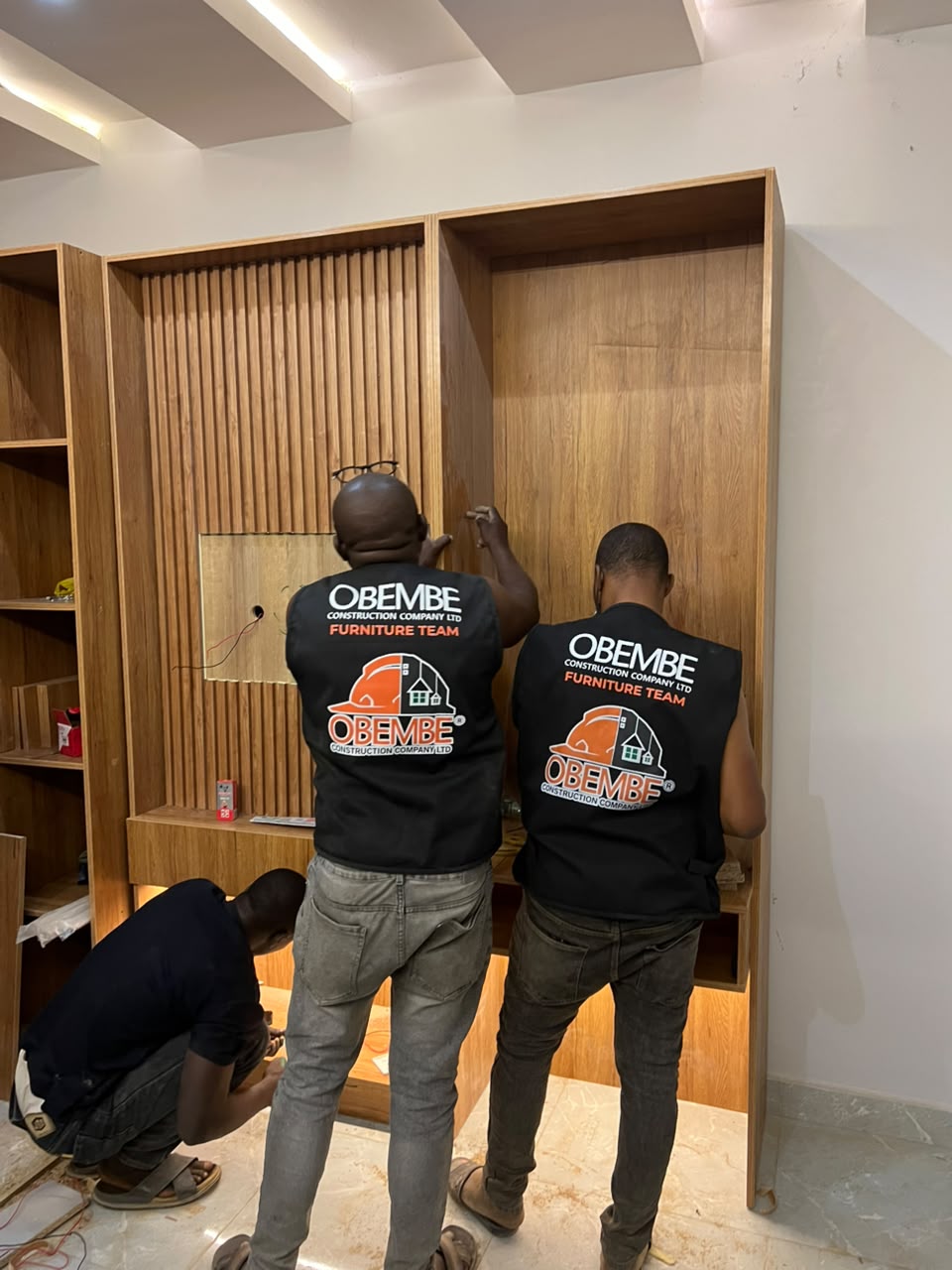 High-end finishing and structural insulation setups Obembe