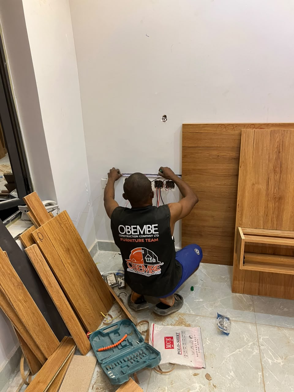 Luxury hotel development spatial finishing execution Abuja