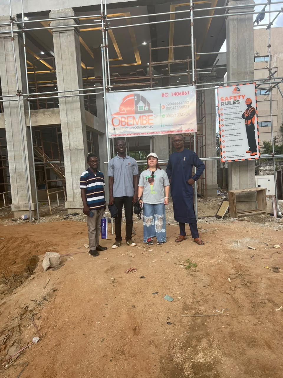 Turnkey building construction mechanics by Obembe Constructions FCT