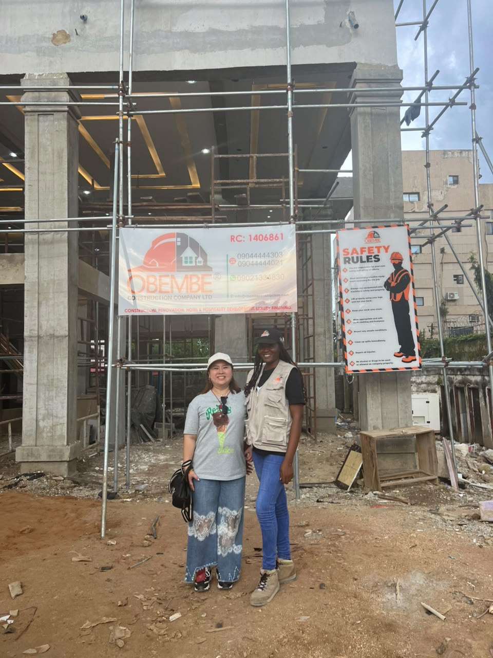 Turnkey infrastructure and material execution project progress