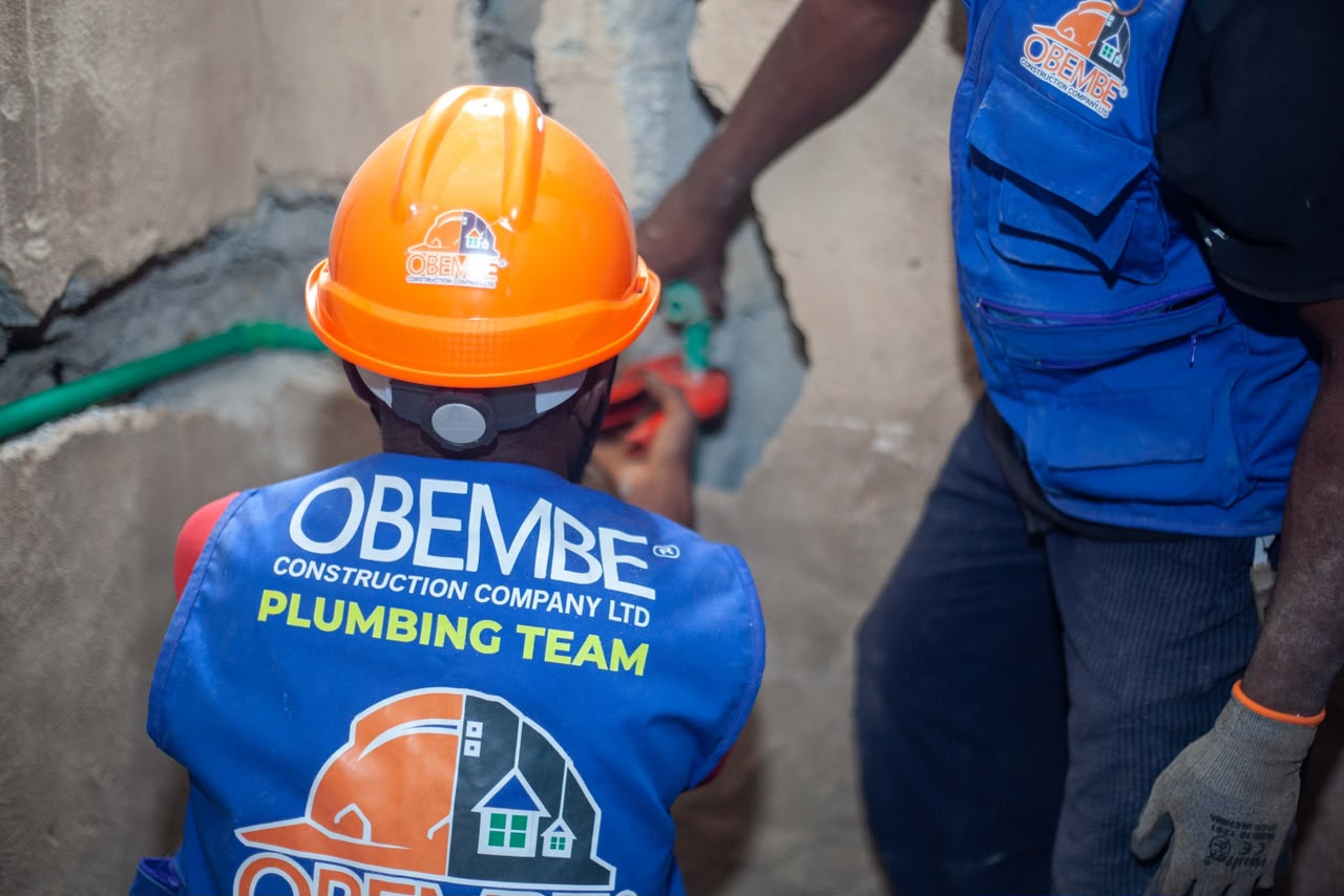 Obembe Constructions project portfolio site development Abuja