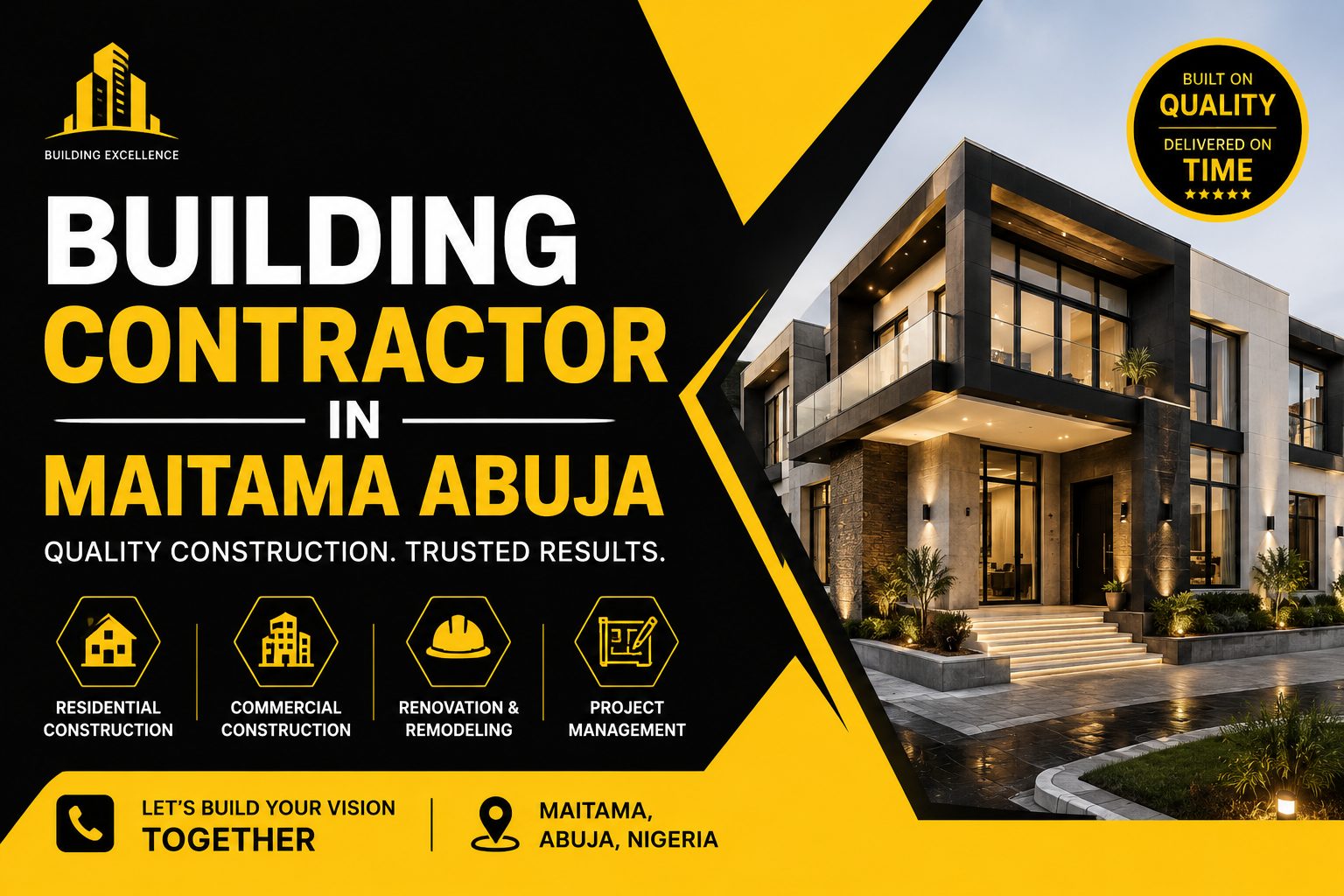building-contractor-maitama-abuja-luxury-construction-site luxury-property-developer-maitama-abuja-modern-estate-exterior property-investment-company-abuja-nigeria-commercial-real-estate obembe-construction-company-architectural-design-engineering building contractor in Maitama Abuja luxury home construction property investment company Abuja Nigeria real estate development luxury property developer Maitama Abuja interior design Obembe Construction civil engineering site Abuja FF&E furnishing finishing luxury apartment Abuja architectural design engineering Maitama Nigeria hotel hospitality development Abuja Nigeria renovation project Maitama Abuja before after